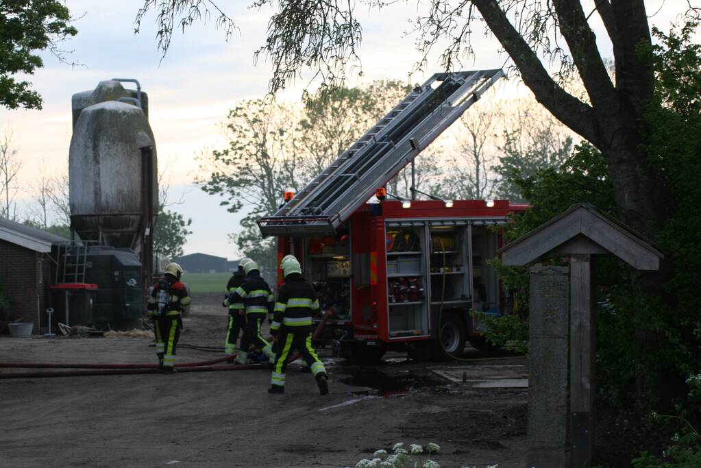 Flinke brand in silo