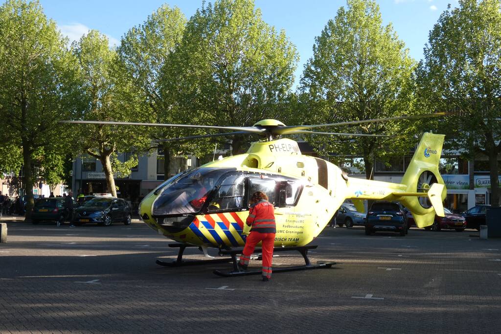 Man gewond na val van trap