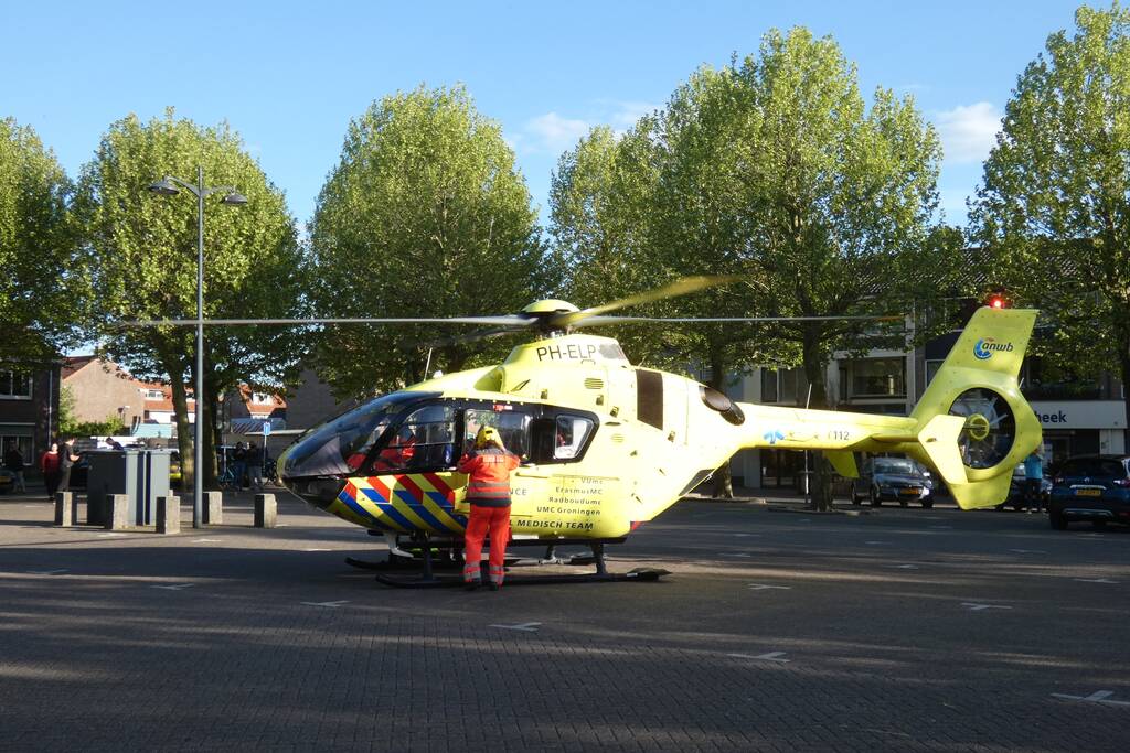 Man gewond na val van trap