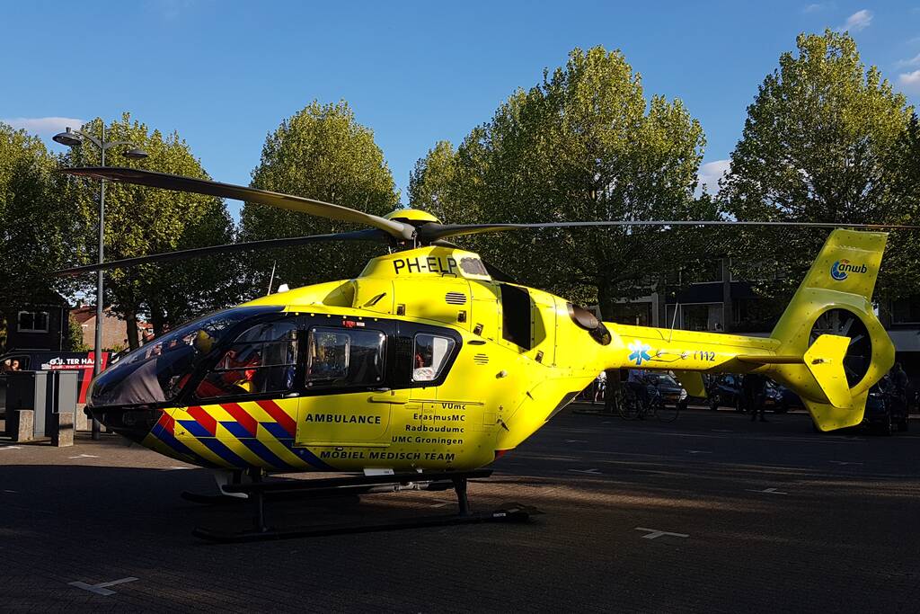 Man gewond na val van trap