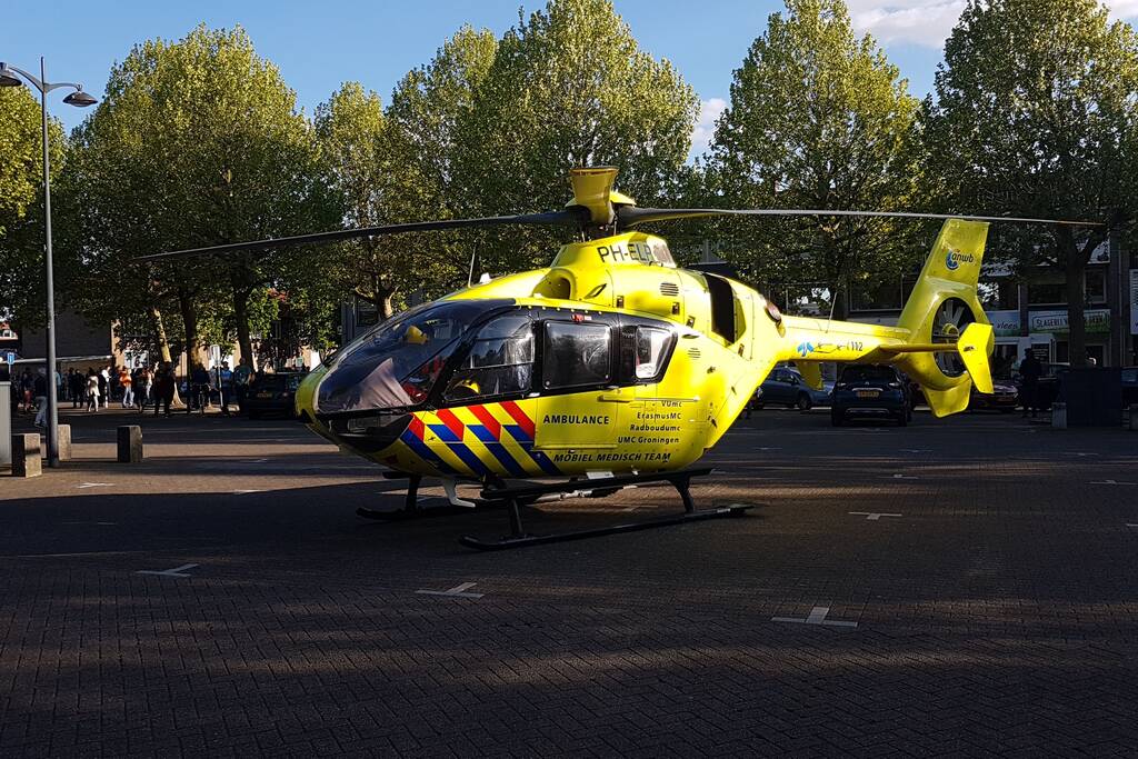 Man gewond na val van trap