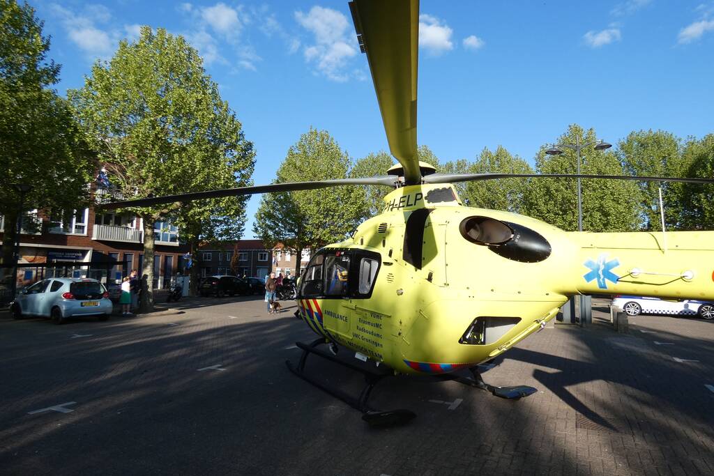 Man gewond na val van trap