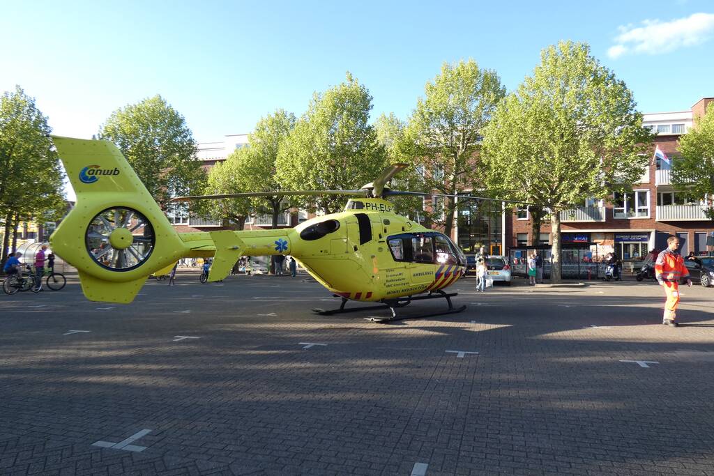 Man gewond na val van trap