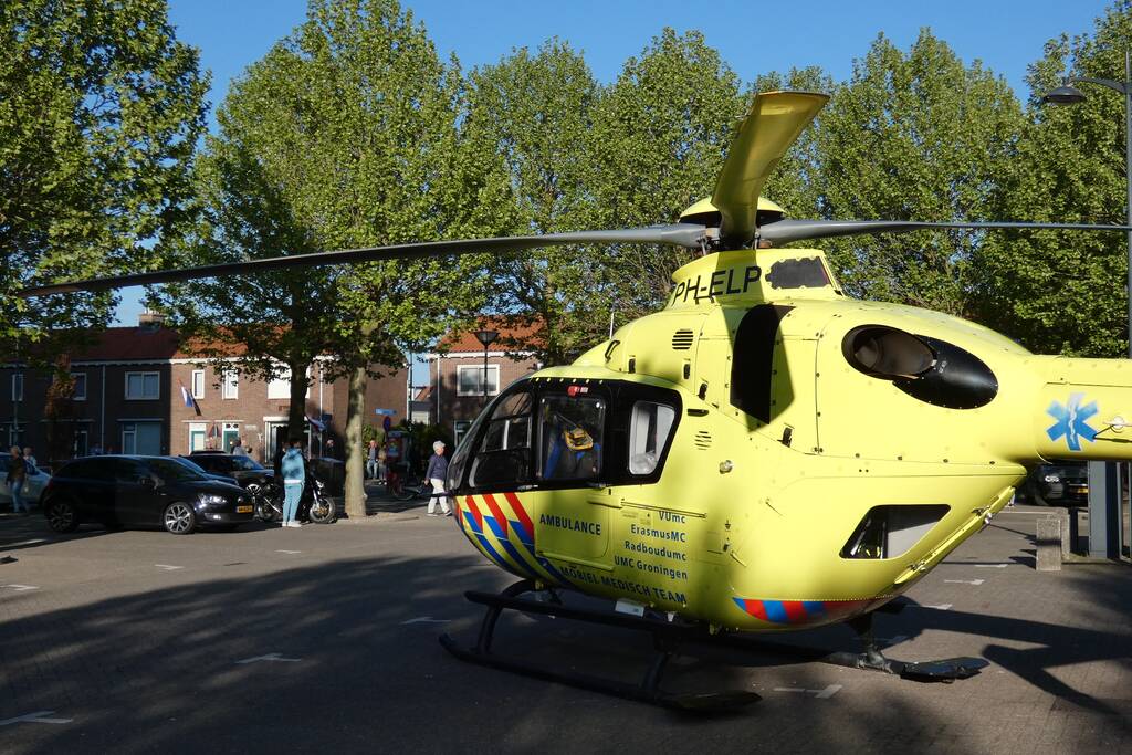 Man gewond na val van trap