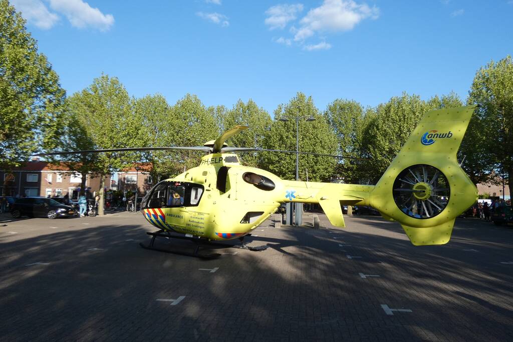 Man gewond na val van trap