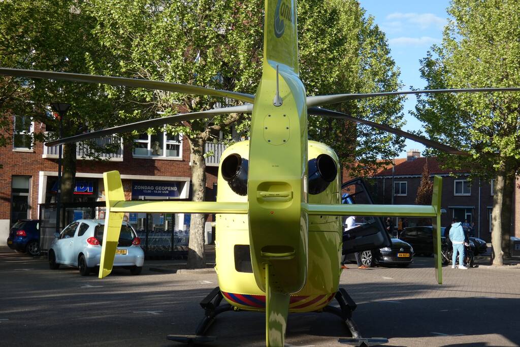 Man gewond na val van trap