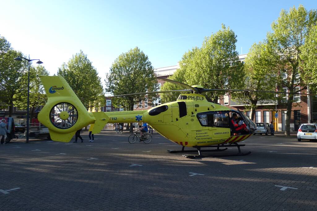 Man gewond na val van trap