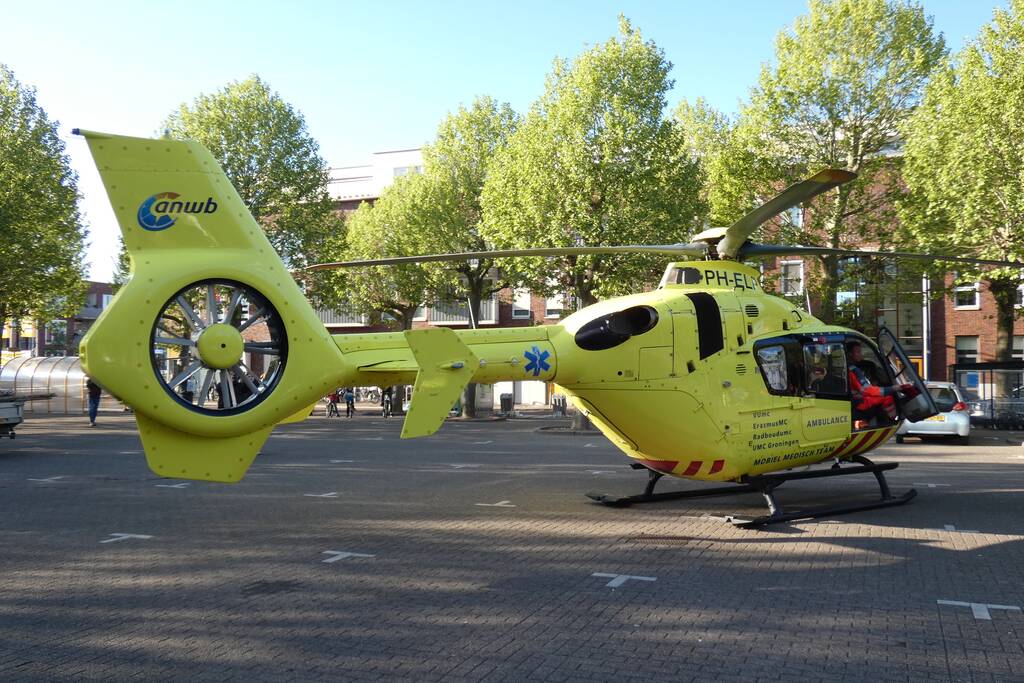 Man gewond na val van trap