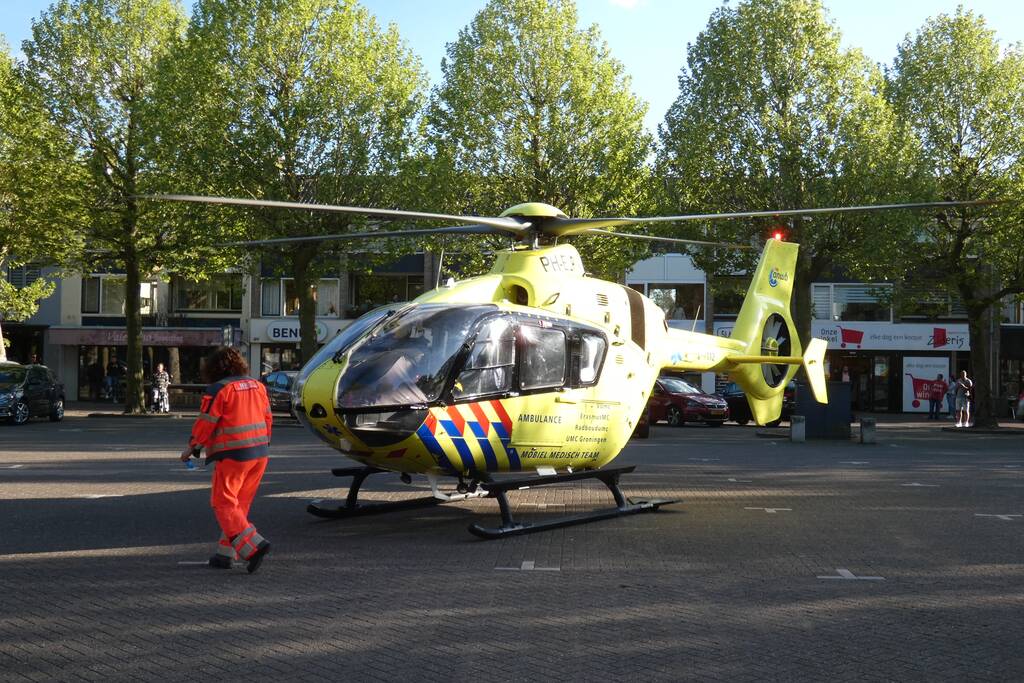 Man gewond na val van trap