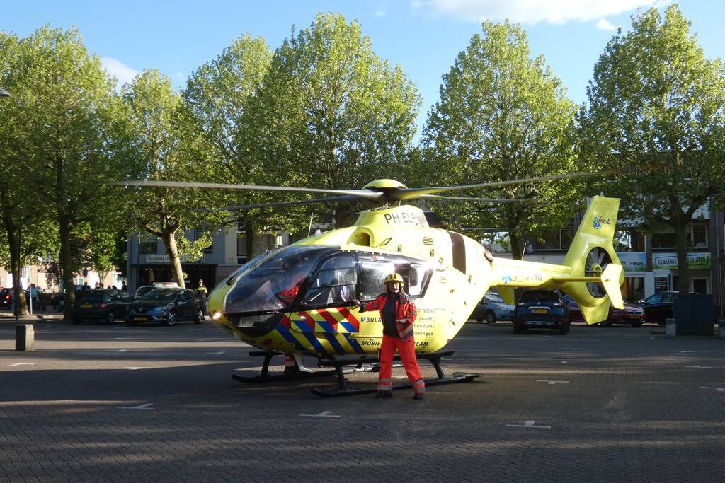 Man gewond na val van trap