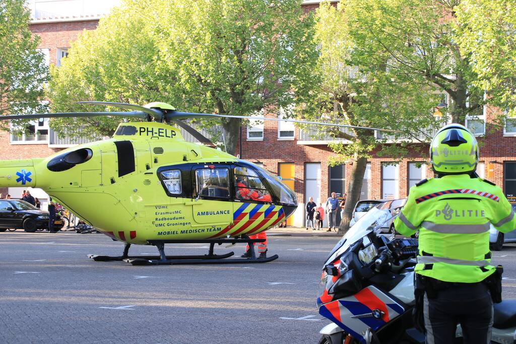 Man gewond na val van trap