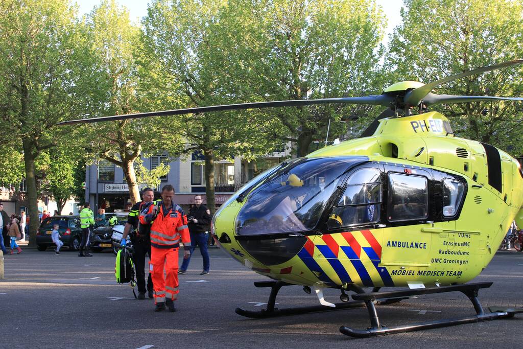 Man gewond na val van trap