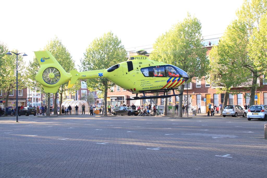 Man gewond na val van trap