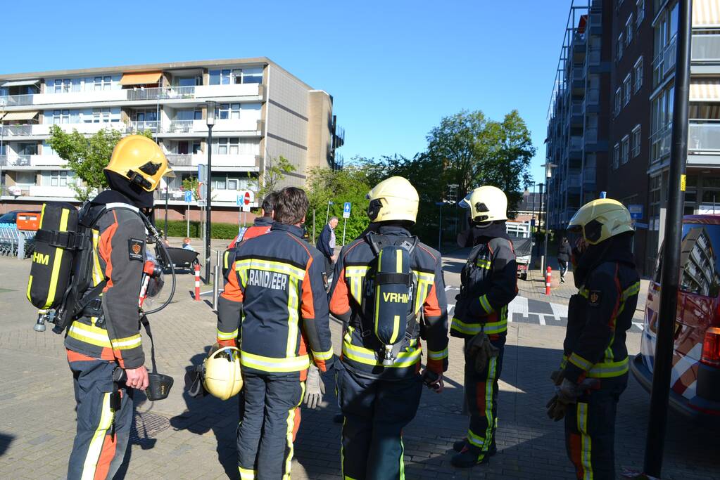 Gasleiding geraakt bij graafwerkzaamheden