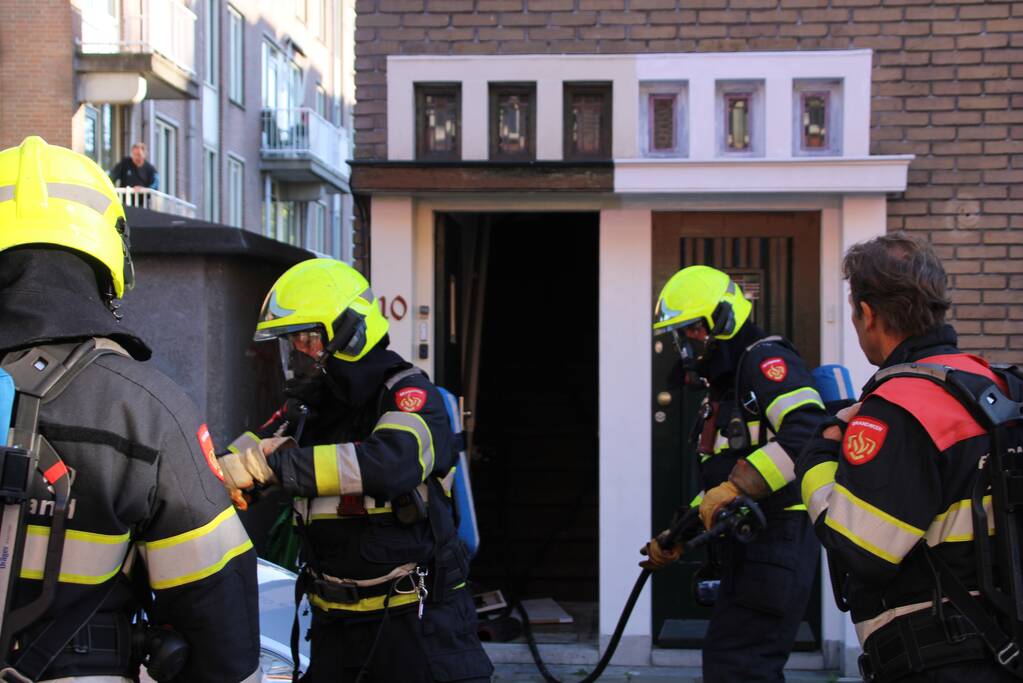 Pan met vet zorgt voor grote schade