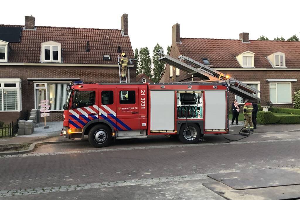 Benzinelucht waargenomen in woning