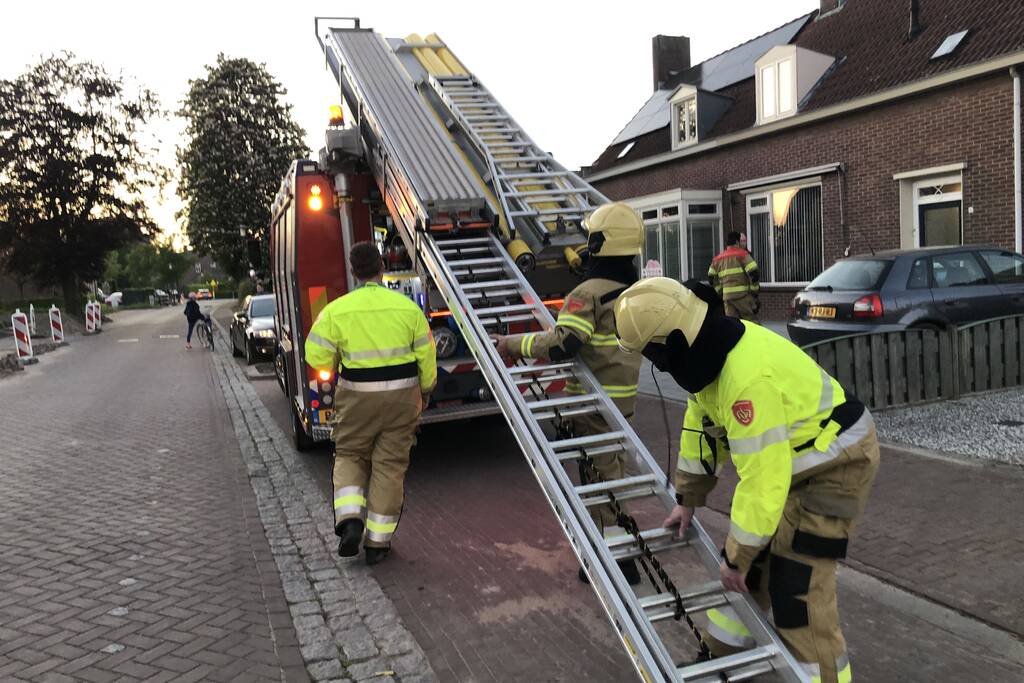 Benzinelucht waargenomen in woning