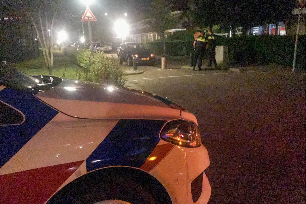 Automobilist botst tegen paal