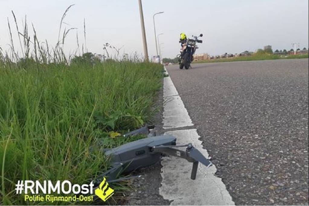 Mannen met Drone opgepakt voor vliegen boven gevangenis