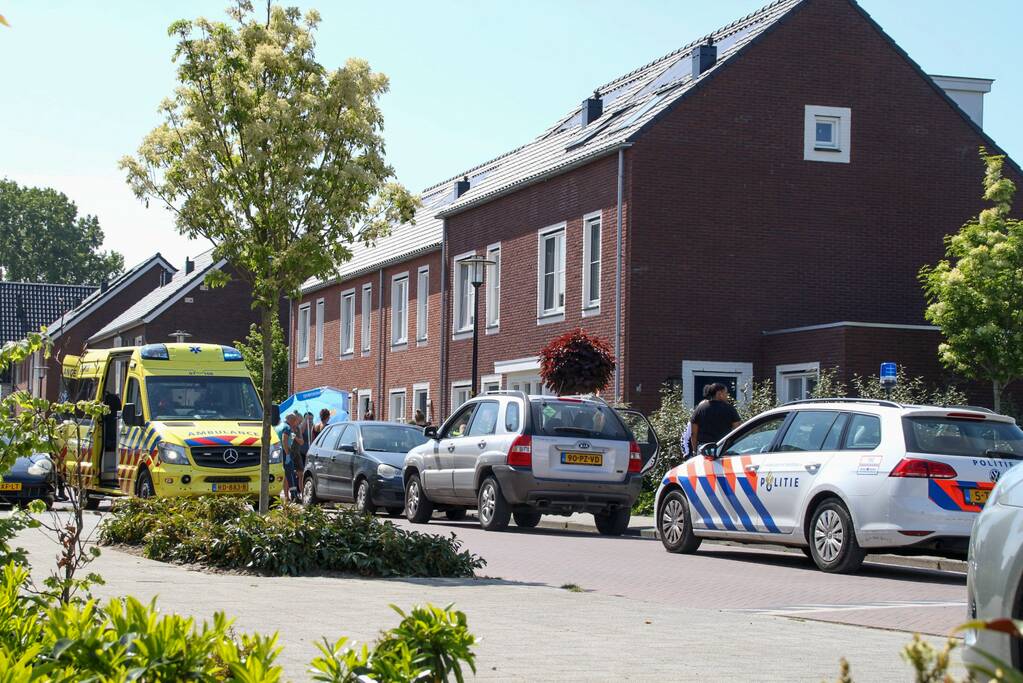 Persoon gewond na val met scooter