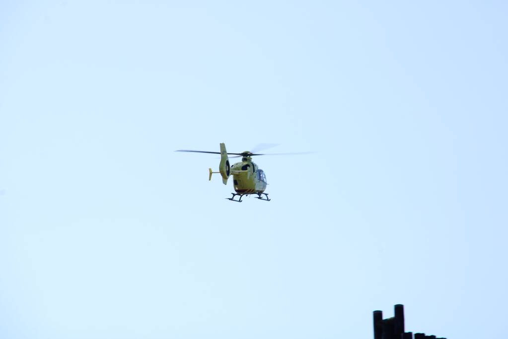 Ernstige aanrijding tussen motor en scootmobiel