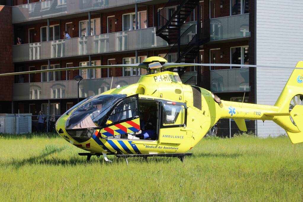 Ernstige aanrijding tussen motor en scootmobiel