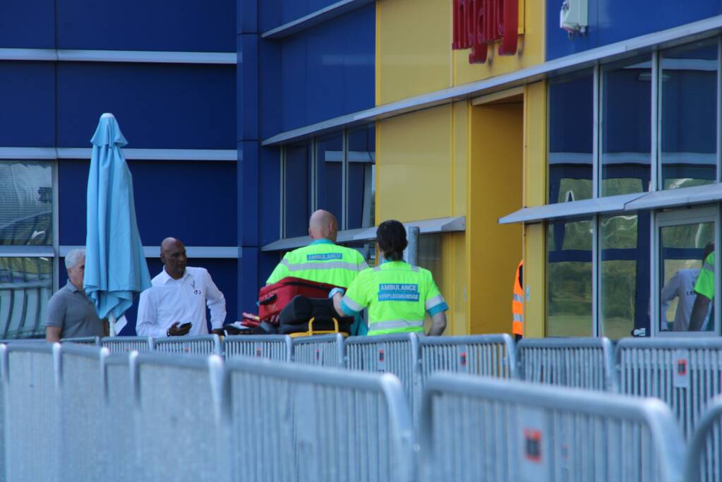 Werknemers Ikea gewond door chemische vloeistoffen