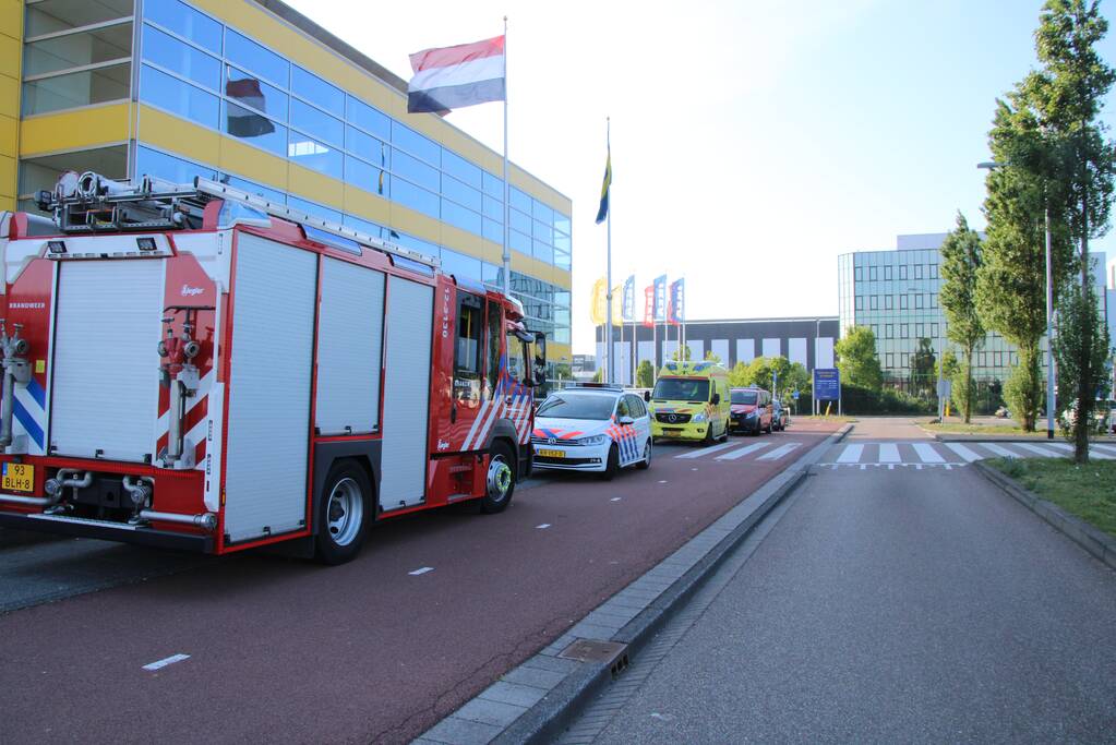 Werknemers Ikea gewond door chemische vloeistoffen