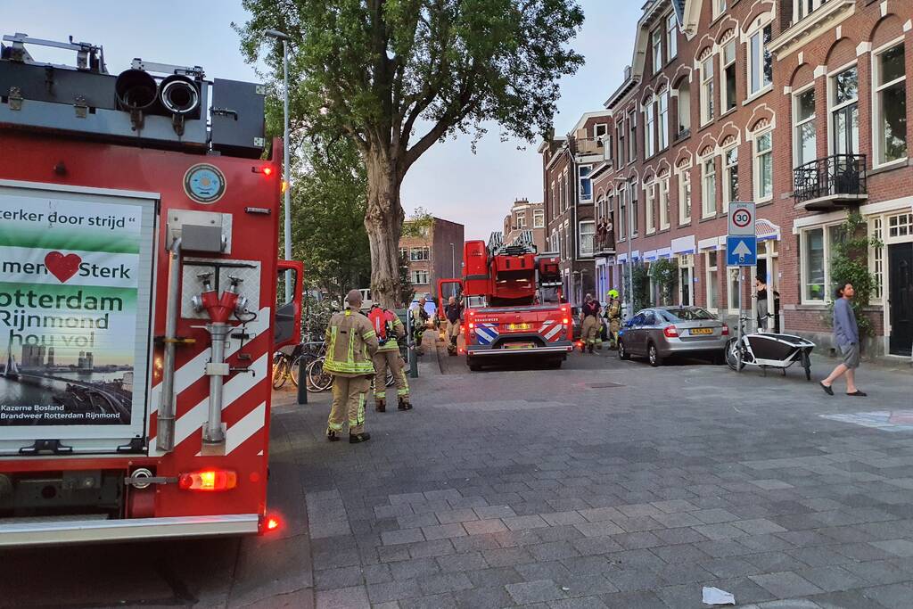 Woningbrand blijkt barbecue te zijn