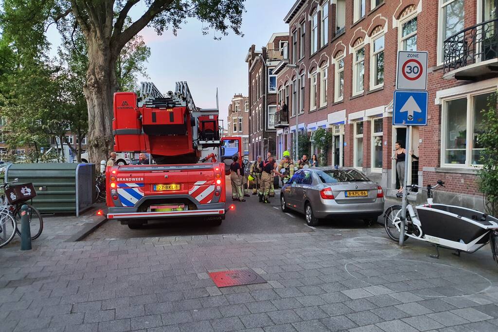Woningbrand blijkt barbecue te zijn