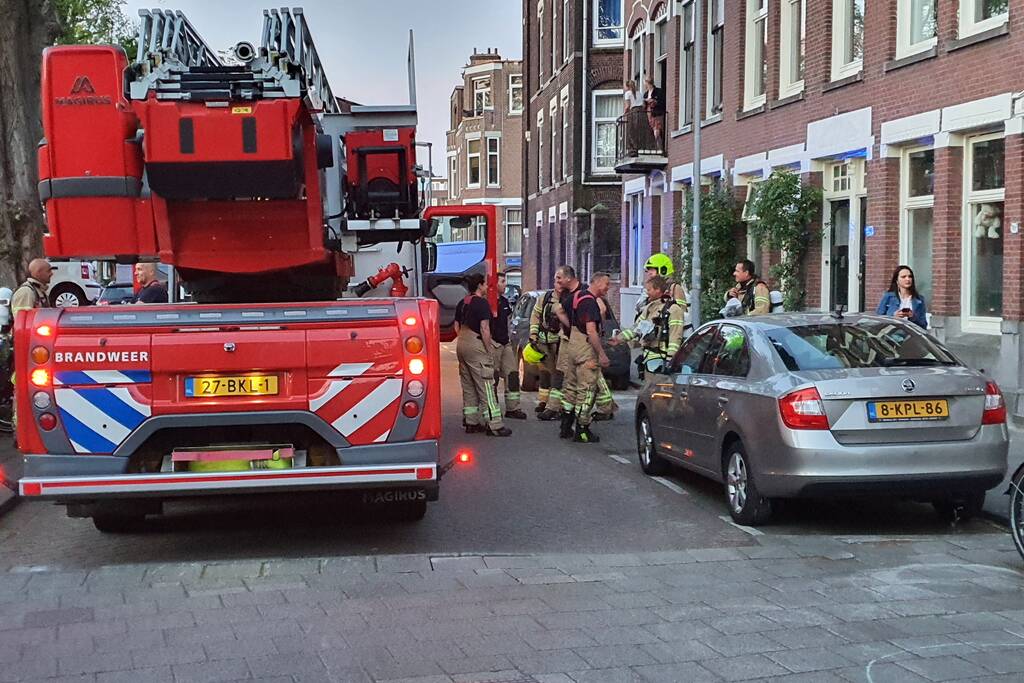 Woningbrand blijkt barbecue te zijn