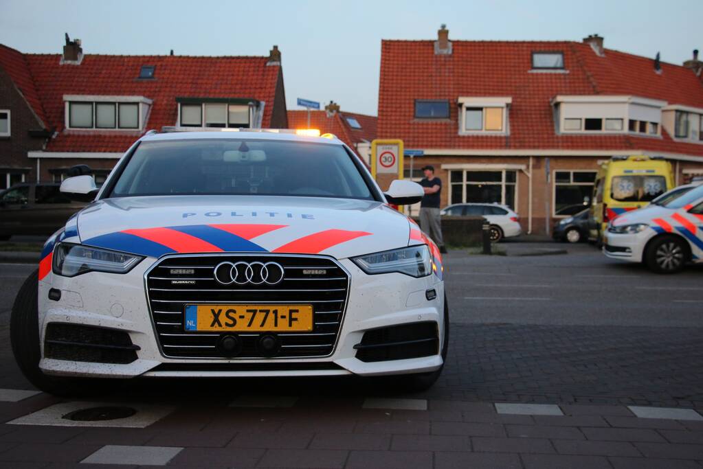 Scooterrijder gewond na aanrijding