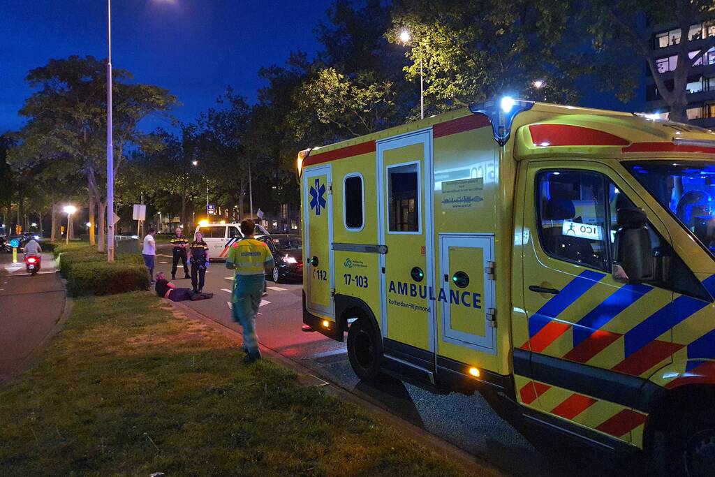 Gewonde bij kop-staart aanrijding