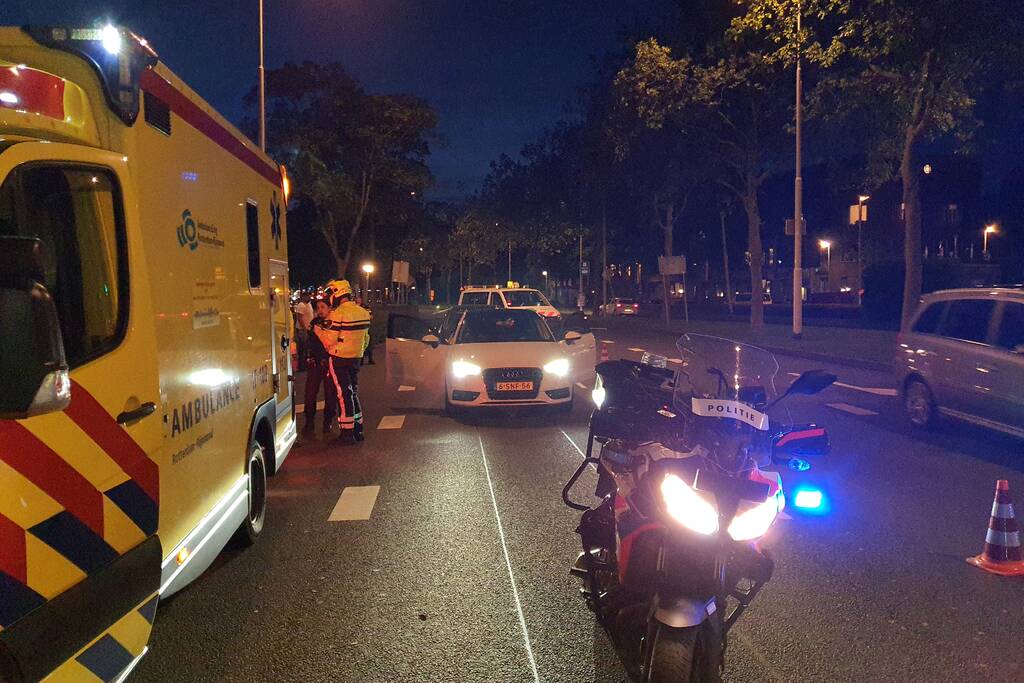 Gewonde bij kop-staart aanrijding