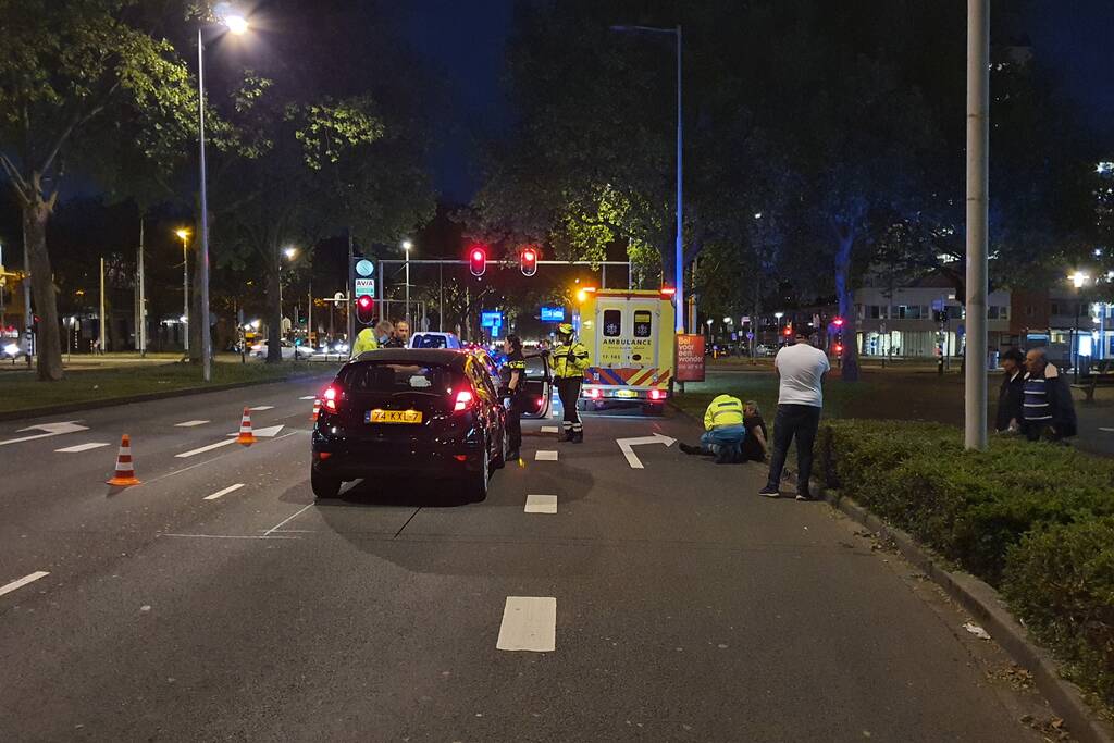 Gewonde bij kop-staart aanrijding