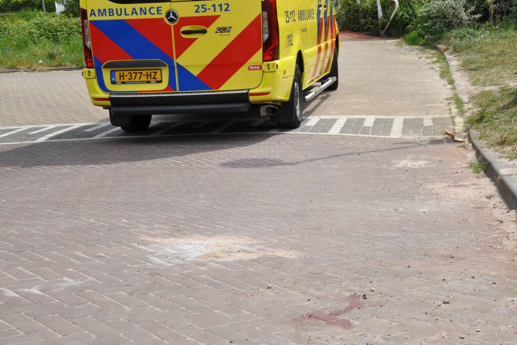 Fietser gewond na val