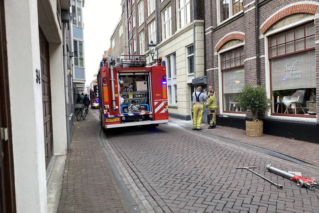 Flinke brand in woning