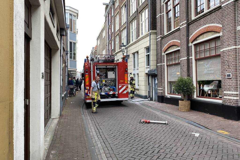 Flinke brand in woning