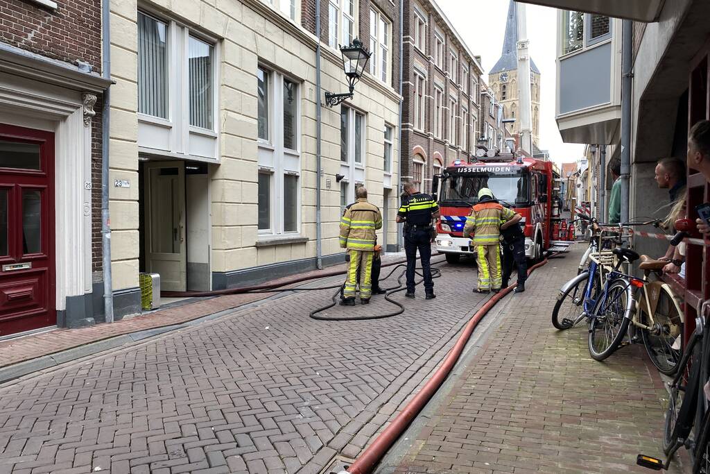 Flinke brand in woning