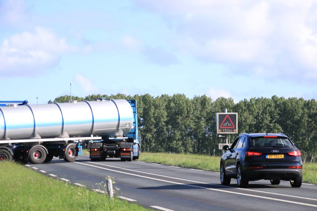 Ernstige verkeershinder door storing brug Nijkerkersluis