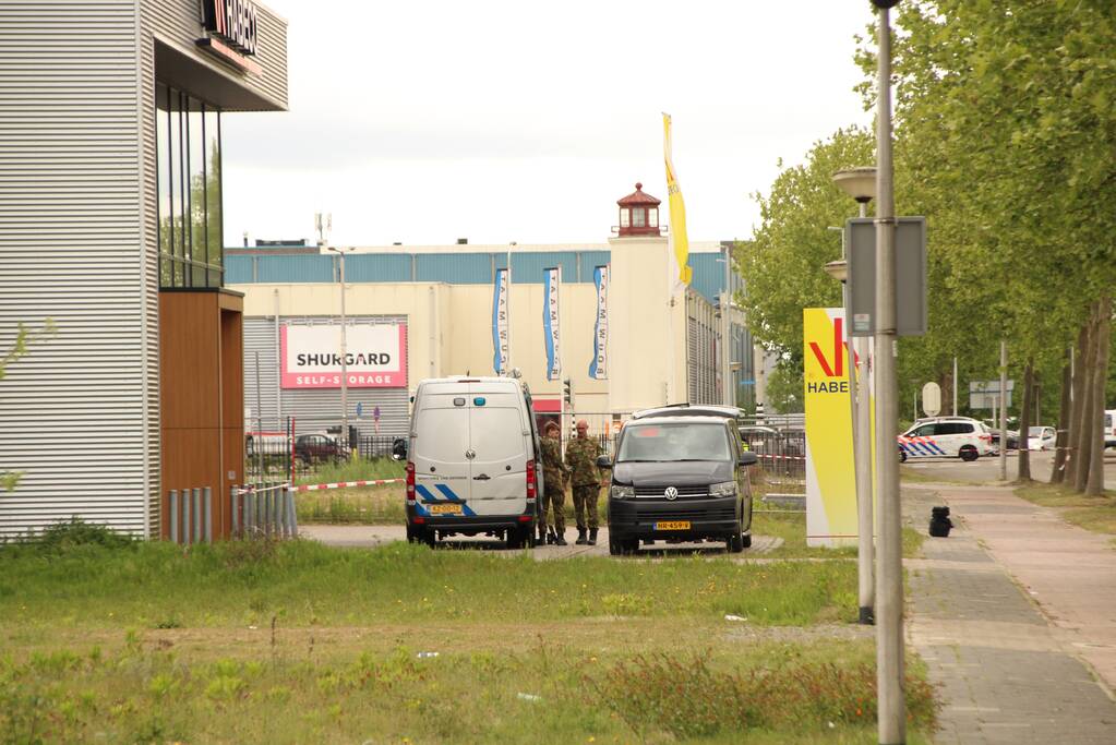 EOD doet onderzoek naar verdacht voorwerp