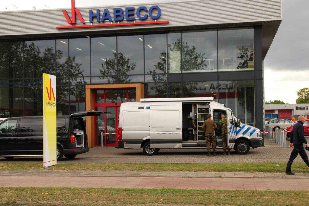 EOD doet onderzoek naar verdacht voorwerp