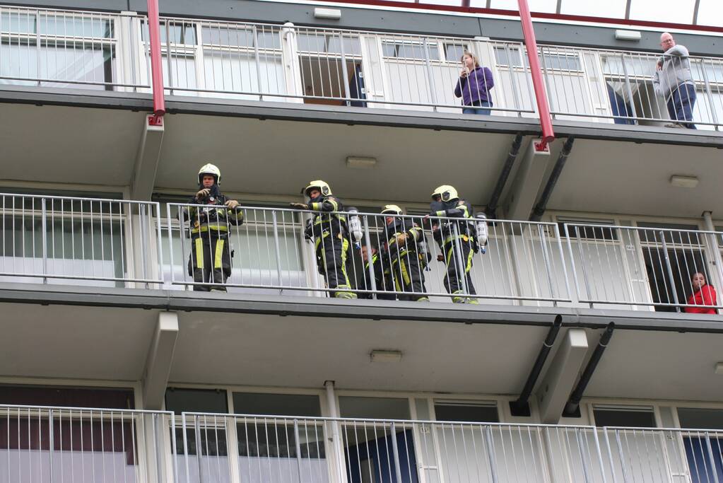 Gewonde bij koolmonoxide alarm in flatwoning