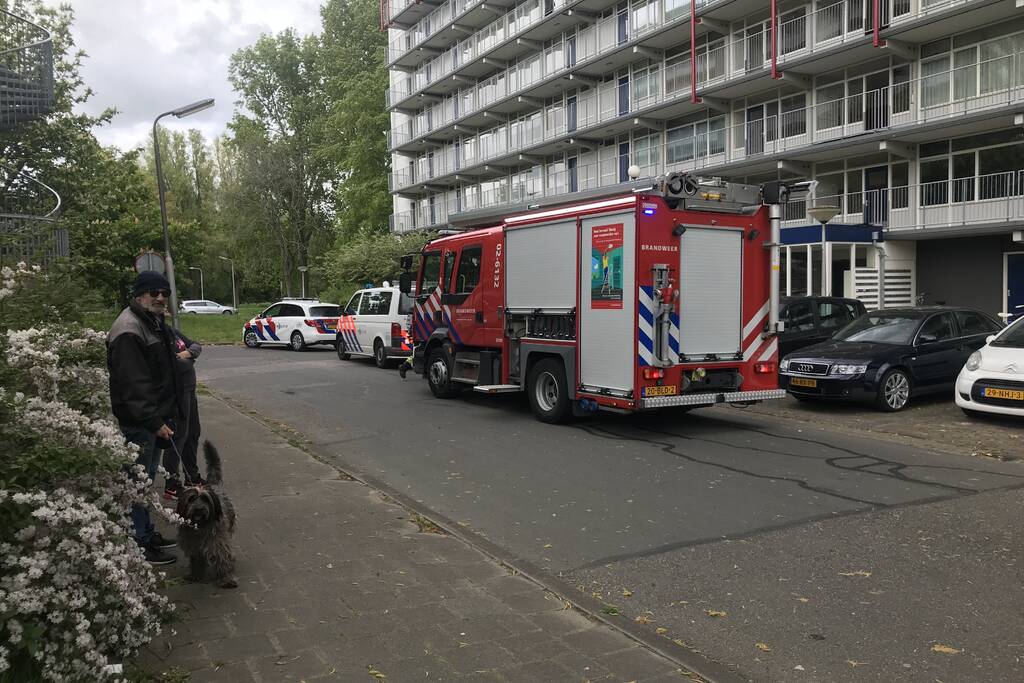 Gewonde bij koolmonoxide alarm in flatwoning