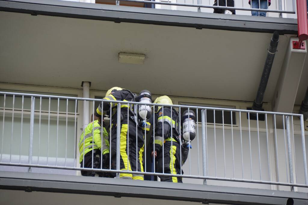 Gewonde bij koolmonoxide alarm in flatwoning