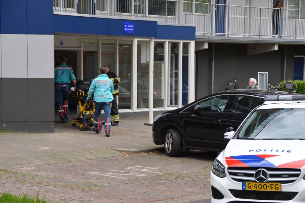 Gewonde bij koolmonoxide alarm in flatwoning