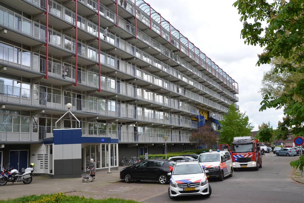 Gewonde bij koolmonoxide alarm in flatwoning