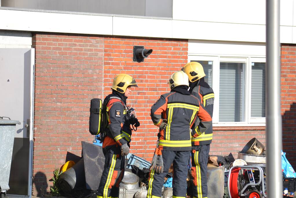 Brand in keuken van restaurant Hou Sing