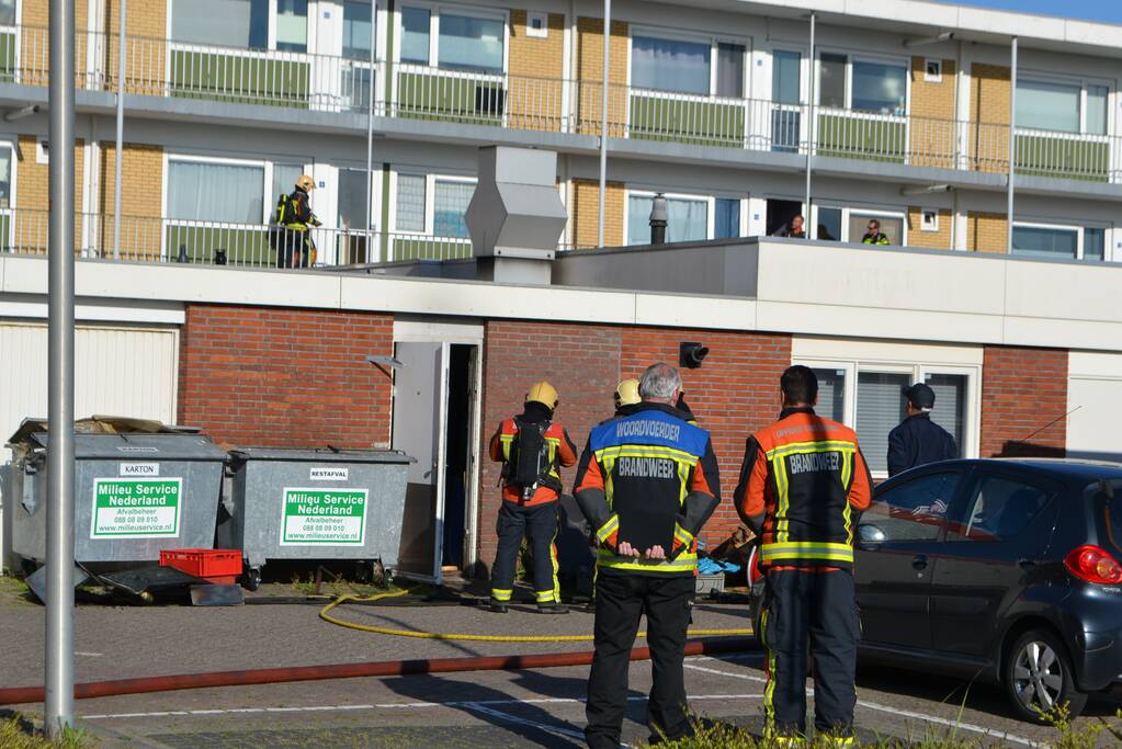 Brand in keuken van restaurant Hou Sing