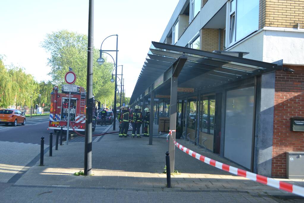 Brand in keuken van restaurant Hou Sing